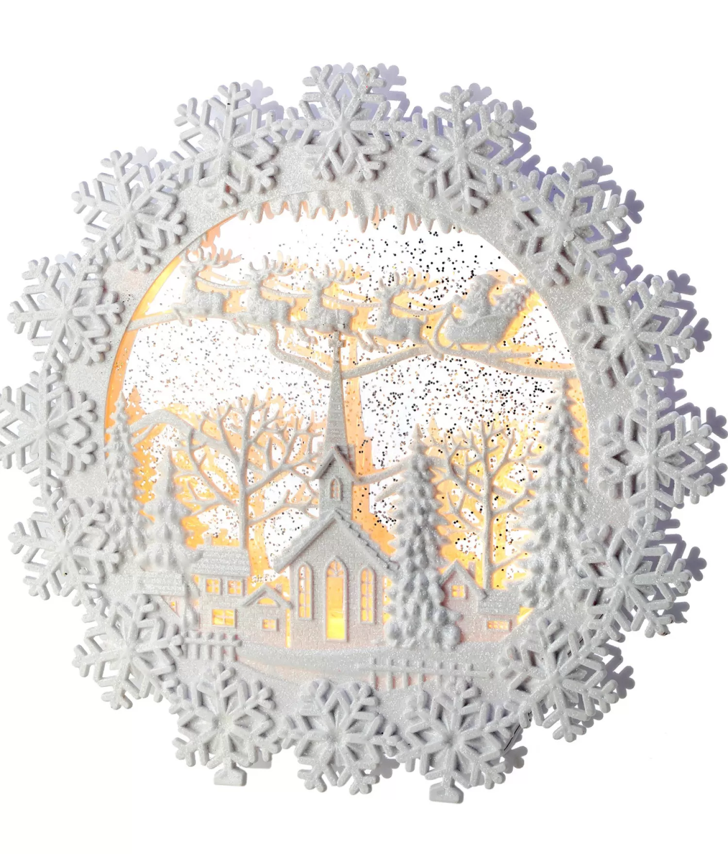 Flash Sale Treetime Snowflake Wreath Snow Globe