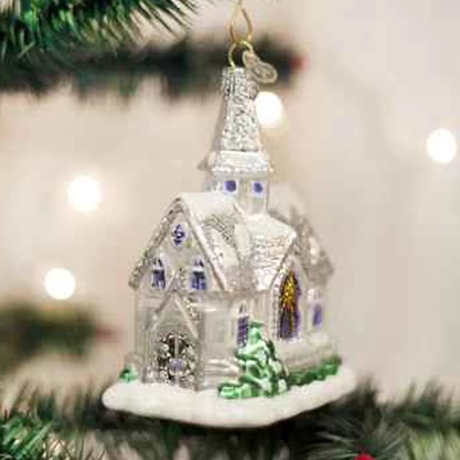 Fashion Treetime Sparkling Cathedral Ornament