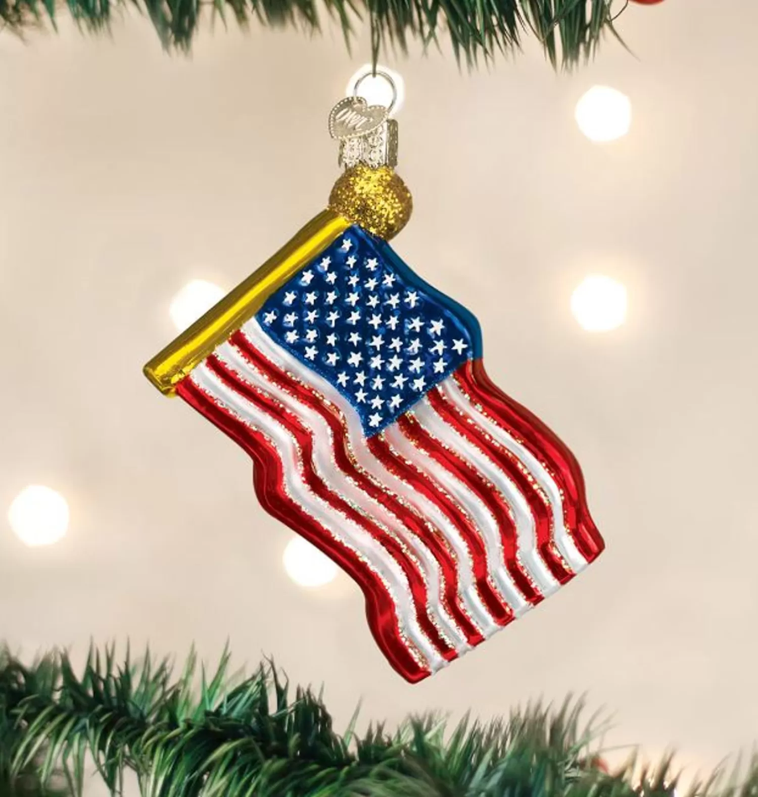 Cheap Treetime Star-spangled Banner Ornament