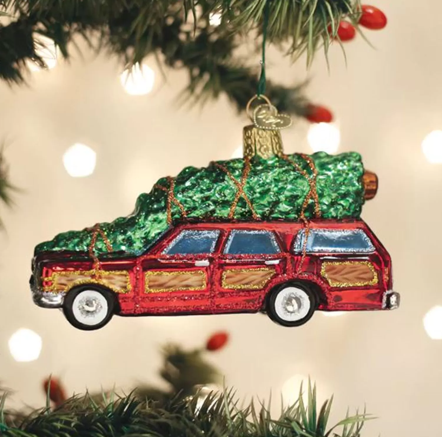 Fashion Treetime Station Wagon W/Tree Ornament