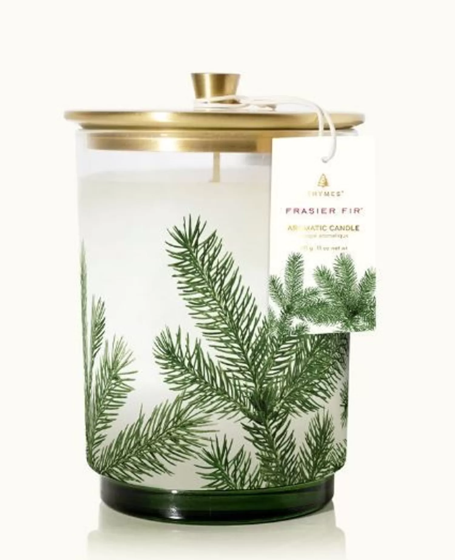 Fashion Treetime Thymes Frasier Fir Medium Pine Needle Luminary, 11.5 Oz