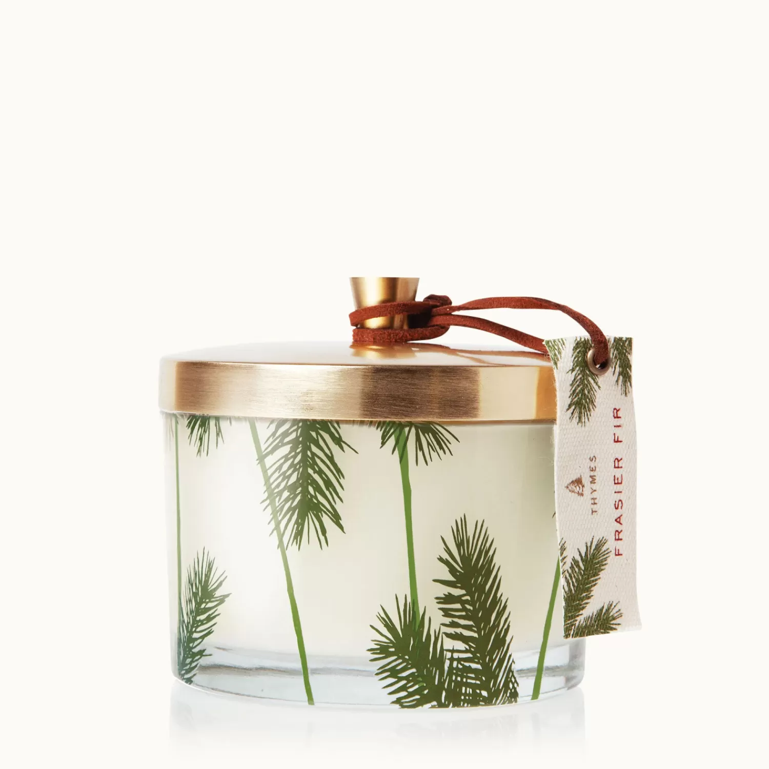 Cheap Treetime Thymes Frasier Fir Pine Needle Poured 3-Wick Candle With Metal Lid 11.5 Oz.
