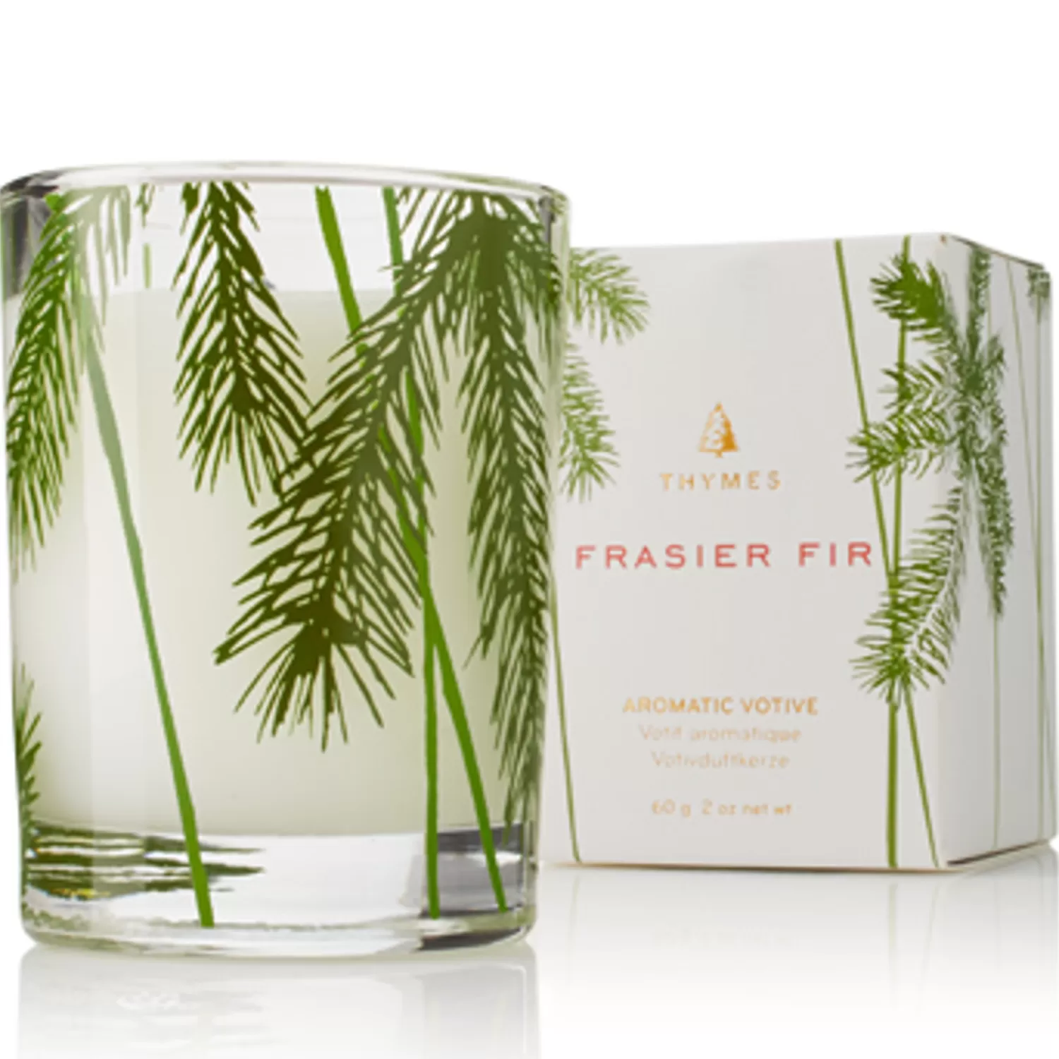 Discount Treetime Thymes Frasier Fir Pine Needle Votive Candle 2 Oz.