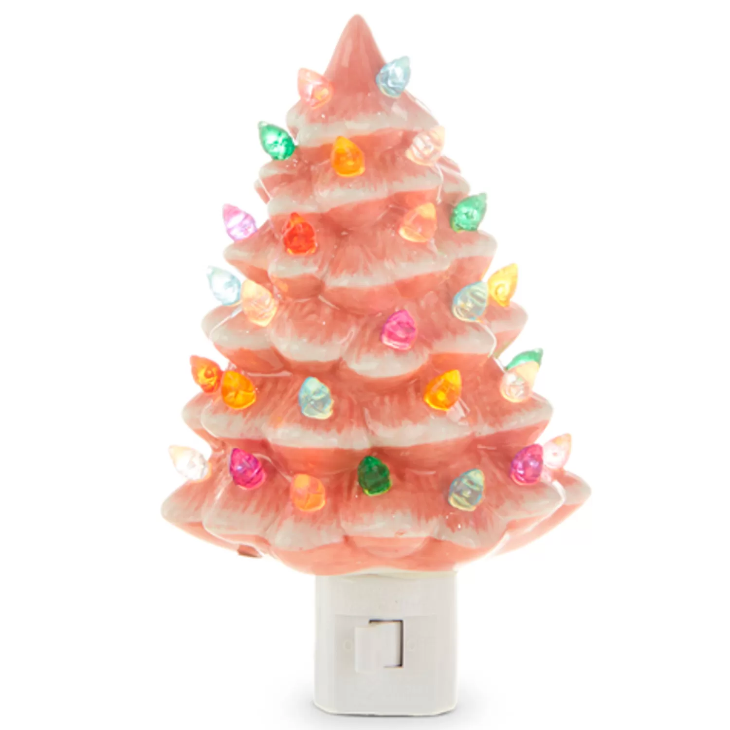 Sale Treetime Vintage Pink Tree Night Light 6"