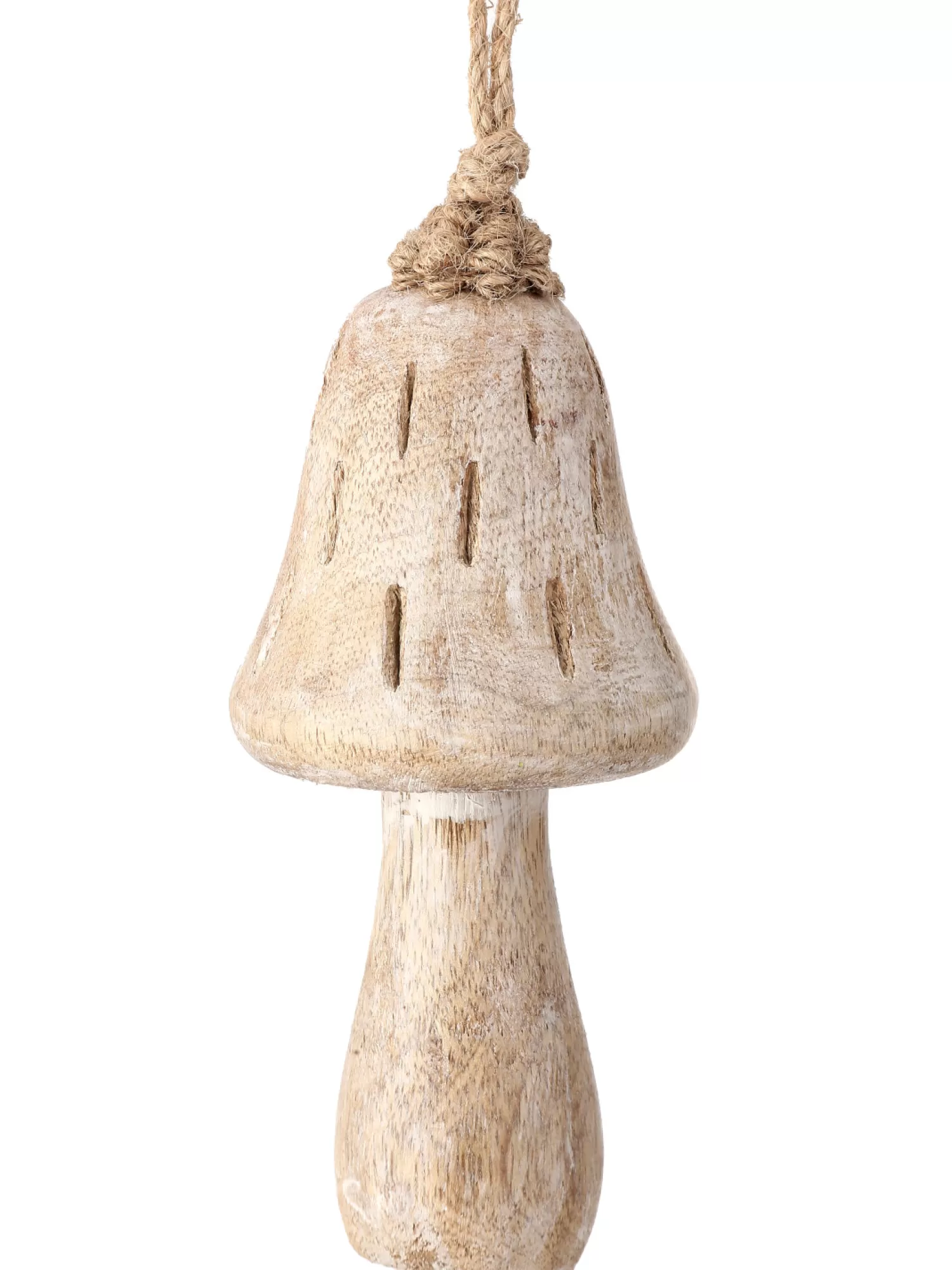 Hot Treetime Weathered Wood Mushroom Orn 4.5"