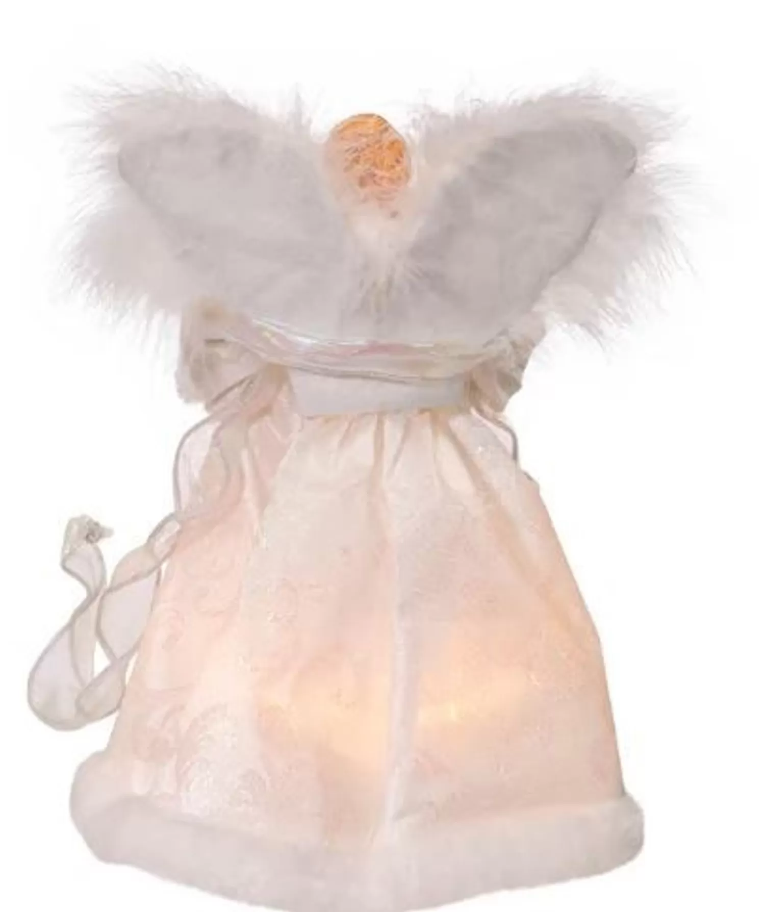 Flash Sale Treetime White Angel Tree Topper