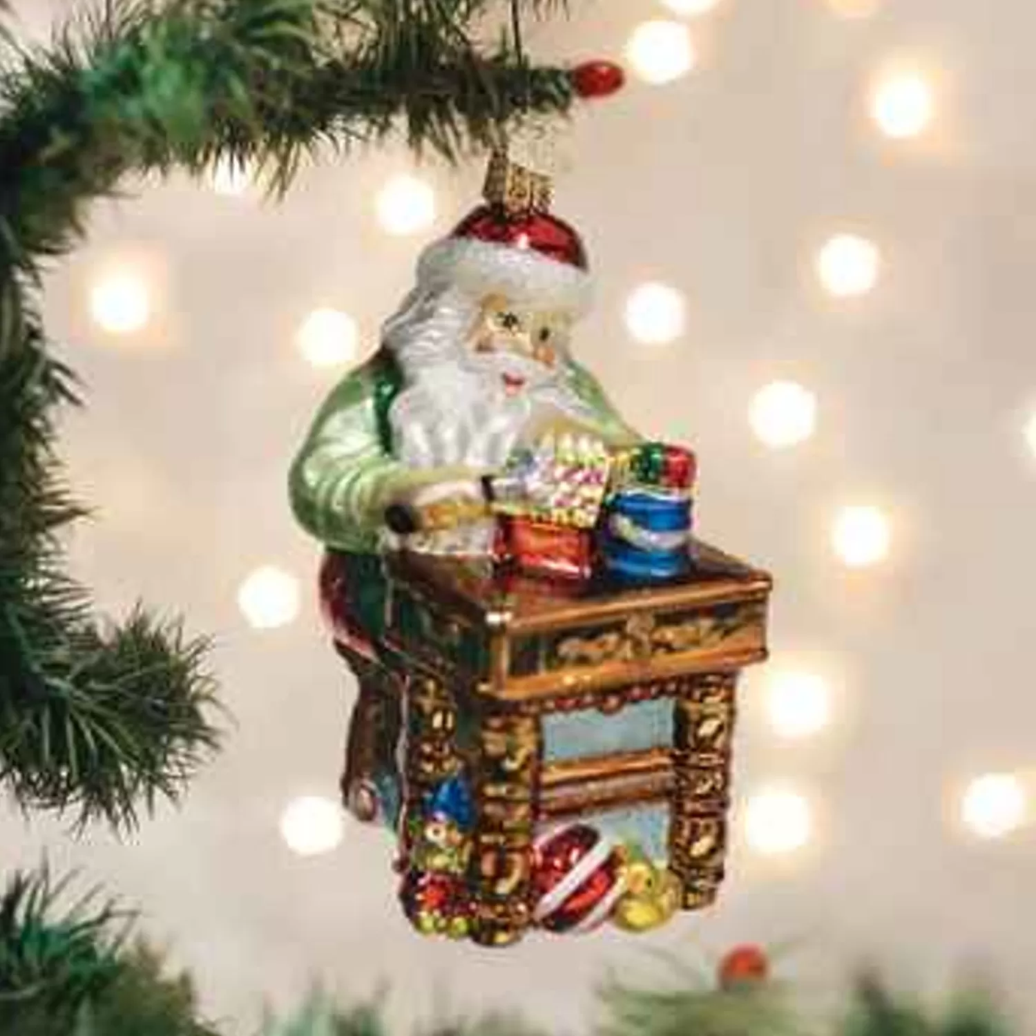 Discount Treetime Workshop Santa Ornament